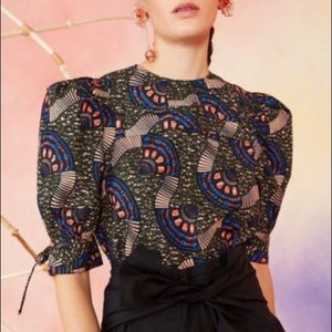 Ulla Johnson Etta Top in Army sz 6